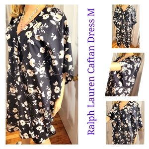 Ralph Lauren Floral Kimono Caftan Dress M